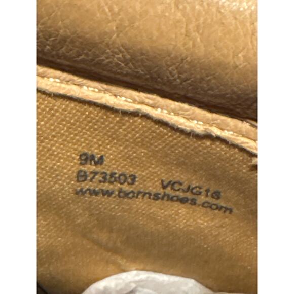 Born Mount II Black Leather Platform Clogs Size 9 Comfort Slip-On Shoes like new - Picture 11 of 16